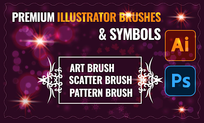 Gig Preview - Create brushes for adobe illustrator and adobe photoshop