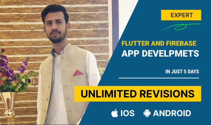 Gig Preview - Build mobile app using flutter for both IOS and android