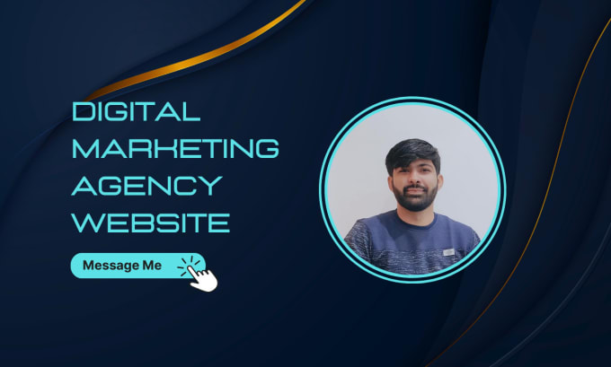 Gig Preview - Create a digital marketing agency website in 24 hours