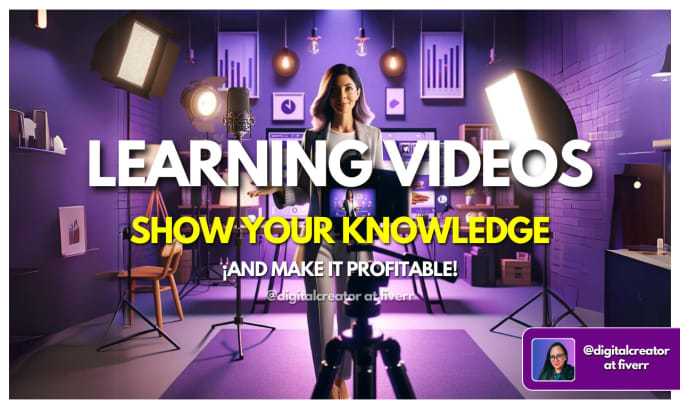 Gig Preview - Edit your learning videos and video courses