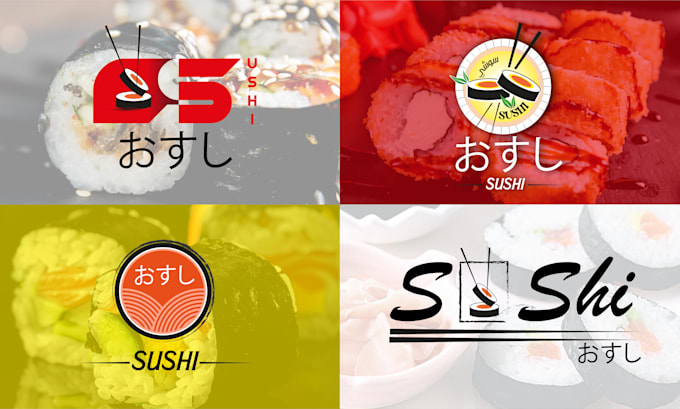 Gig Preview - Design the best sushi logo,menu, ads, flyers for your restaurant