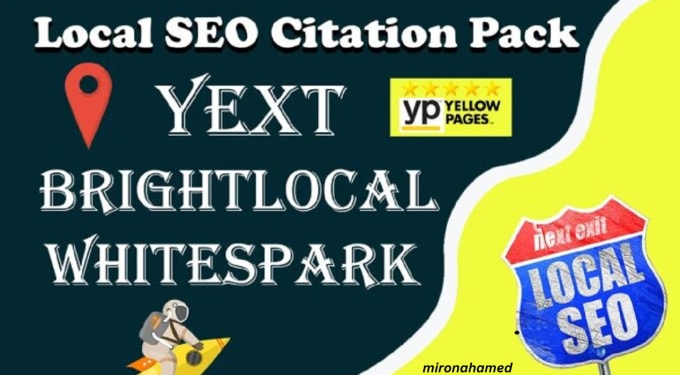 Bestseller - do any country local citation from yext, brightlocal and moz list