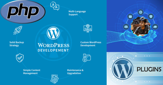 Gig Preview - Build or develop wordpress website, custom theme and plugin