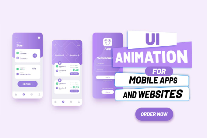 Gig Preview - Make custom UI animation and splash screen for your app