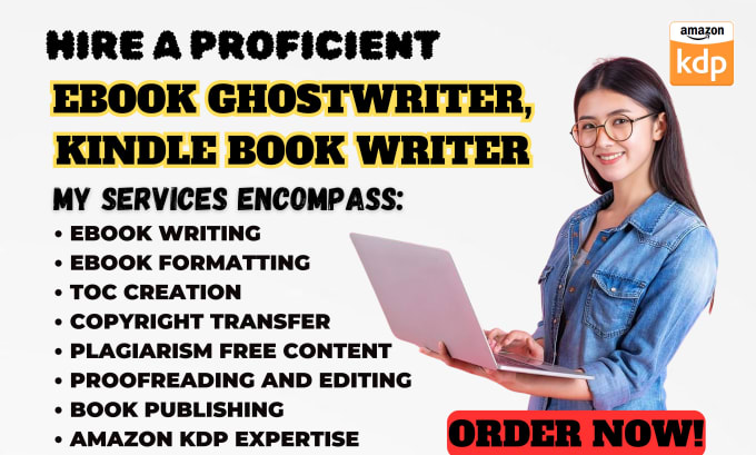 Gig Preview - Ghostwrite 30k words ebook, do amazon kdp book formatting, be your ebook writer