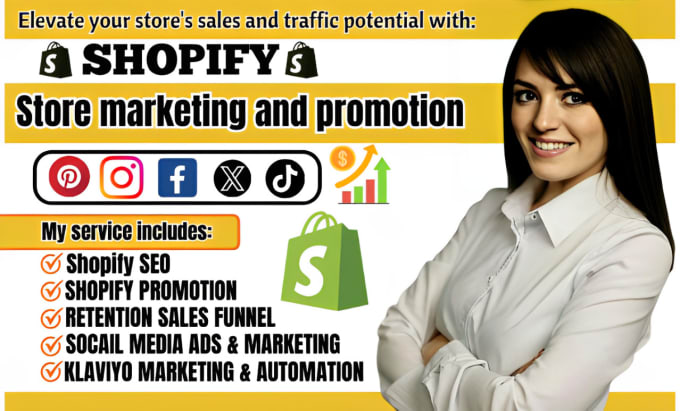 Bestseller - boost shopify sales, shopify marketing, dropshipping marketing, shopify traffic