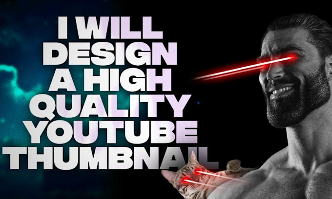 Gig Preview - Design you a high quality youtube thumbnail