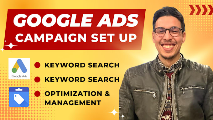 Gig Preview - Create, manage and optimize converting google ads campaigns