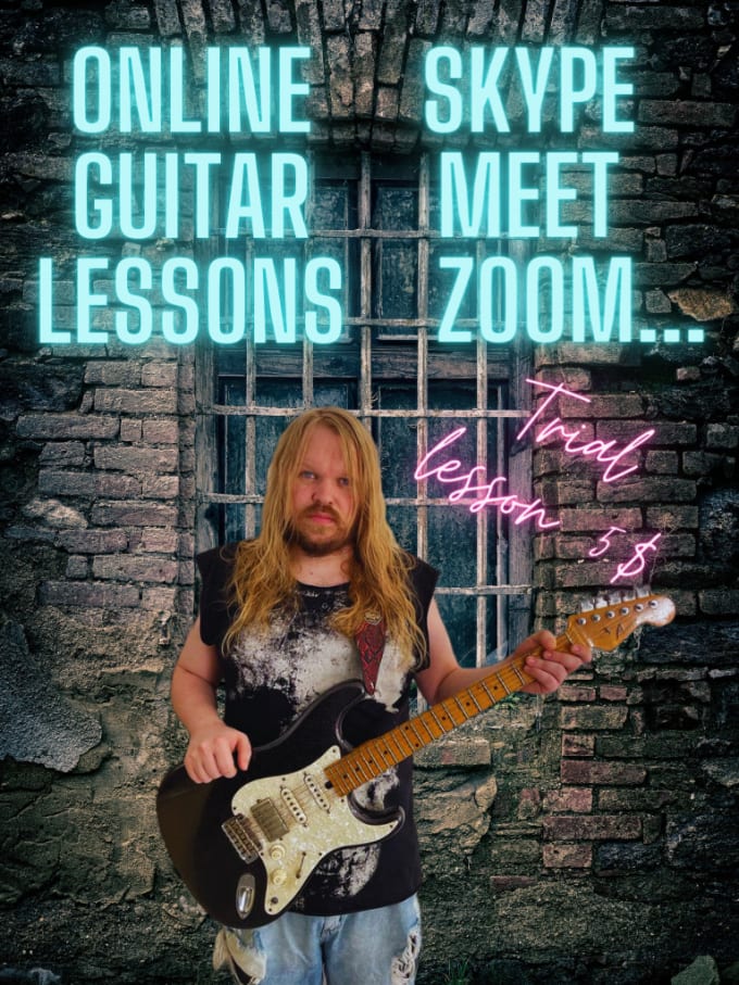 Gig Preview - Be your guitar teacher and give online guitar lessons