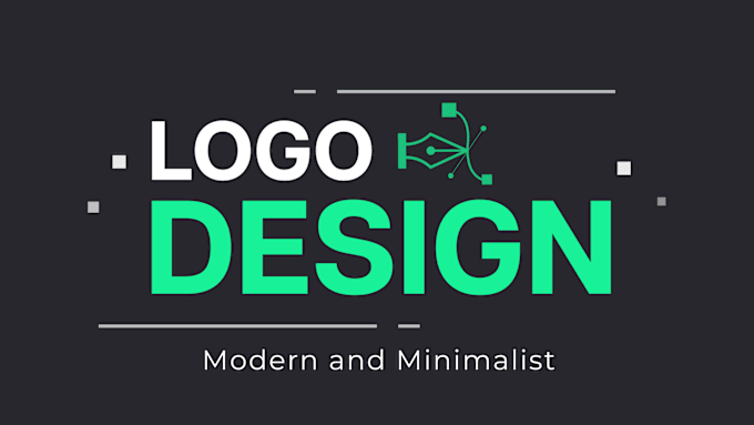 Gig Preview - Design a modern minimalist business logo