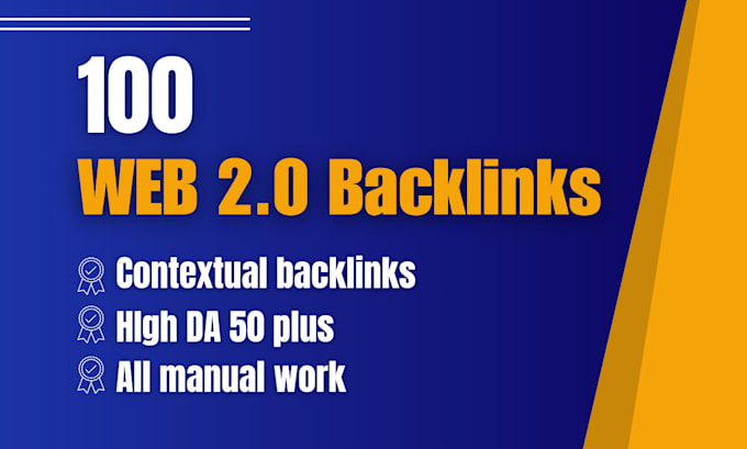 Gig Preview - Build manually web 2 0 backlinks