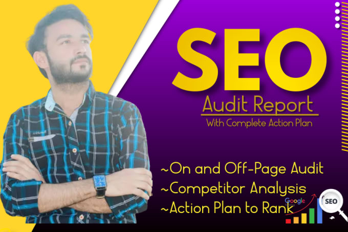 Gig Preview - Create an expert SEO audit report with complete action plan