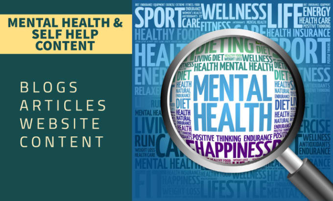 Gig Preview - Write mental health and self help SEO optimized articles