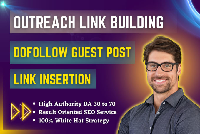 Gig Preview - Skyrocket blogger outreach for niche edit link insertion guest post