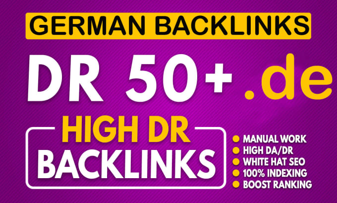 Gig Preview - Provide german backlinks on authority german guest post sites