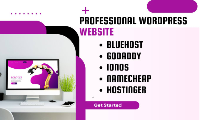 Bestseller - build wordpress website on godaddy siteground bluehost namecheap hostinger ionos