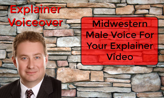 Gig Preview - Provide a male american voice for your explainer video