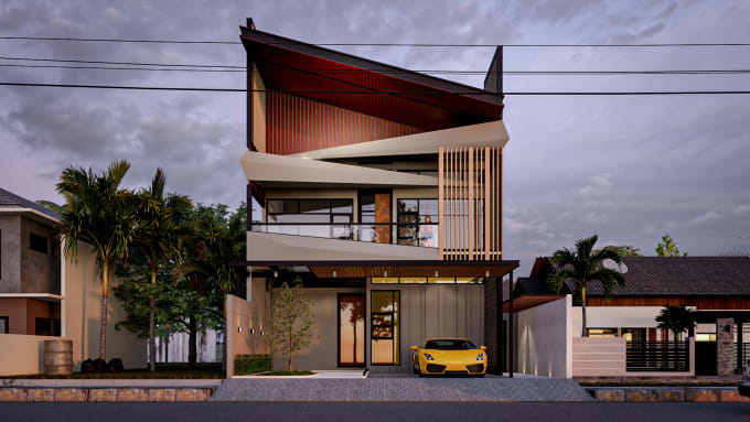 Bestseller - do 3d exterior design, 3d rendering, architectural rendering