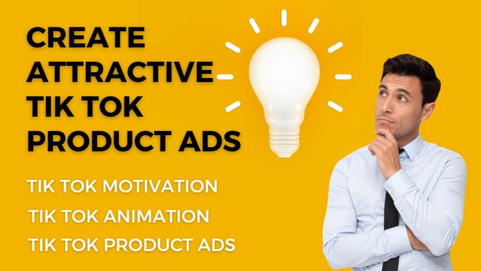 Gig Preview - Create tik tok viral ads motivational videos dropshipping products or business