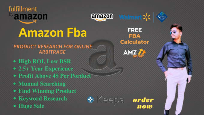 Gig Preview - Be your expert amazon virtual assistant, amazon  fba va and product research