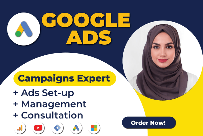 Gig Preview - Setup profitable google ads adwords ppc campaigns for your business