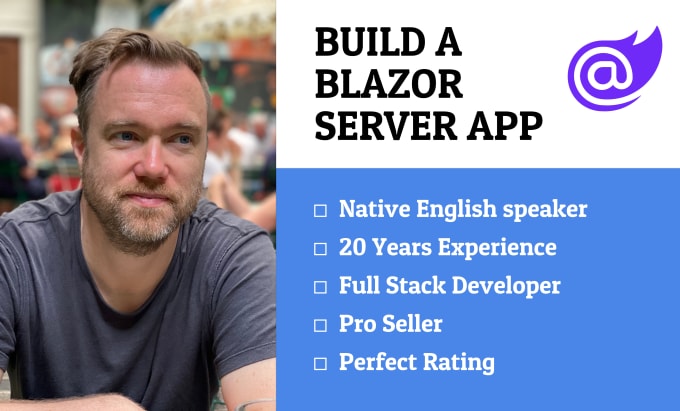 Gig Preview - Build your blazor server app