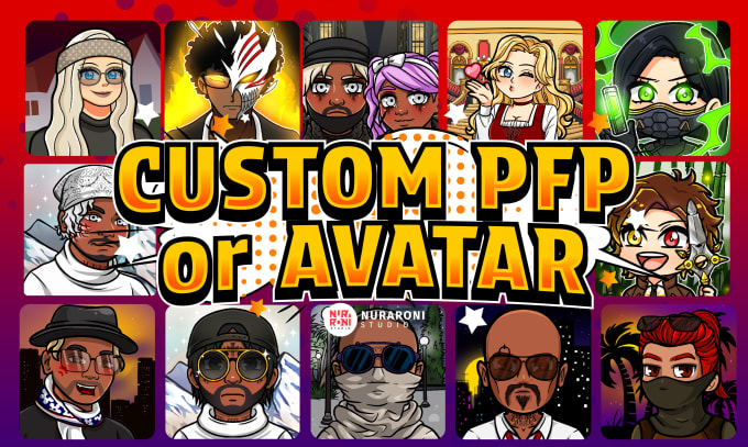 Gig Preview - Make potrait pfp avatar icon for youtube, twitch, vtuber