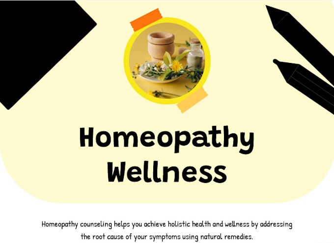 Gig Preview - Healing and wellness homeopathy counseling