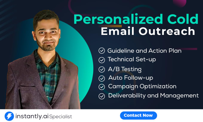 Bestseller - setup instantly and manage personalized cold email outreach