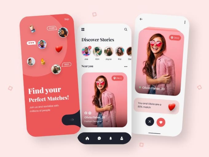 Gig Preview - Develop dating app, chat app, social media app, video chat app