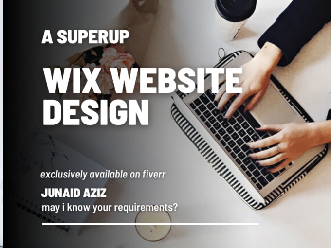 Gig Preview - Design your wix website or redesign your wix website or fix wix website