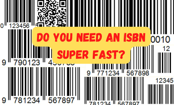 Gig Preview - Assign to your book isbn number and barcode from a usa publishing company