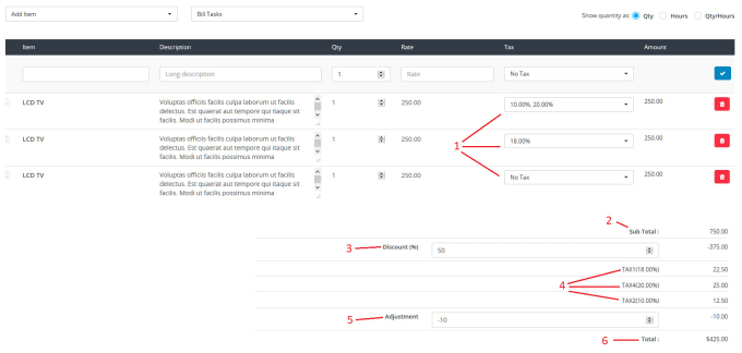 Gig Preview - Customize your invoice in perfex crm