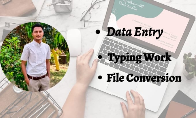 Gig Preview - Be your virtual assistant for data entry, file conversion