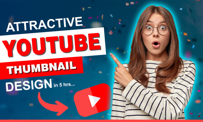 Gig Preview - Design attractive thumbnails for youtube videos