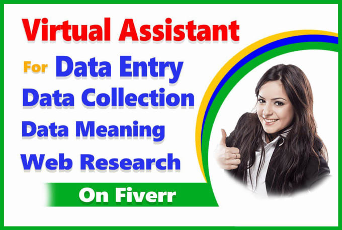 Gig Preview - Be virtual assistant for excel data entry