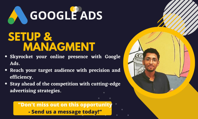 Gig Preview - Setup, optimize, and manage your google ads, adwords, PPC campaign