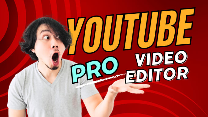 Gig Preview - Be your professional youtube video editor