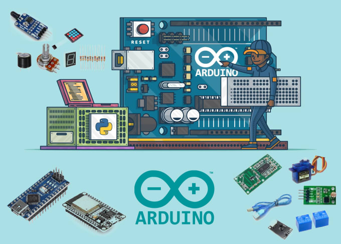 Gig Preview - Arduino and esp programming with schematic