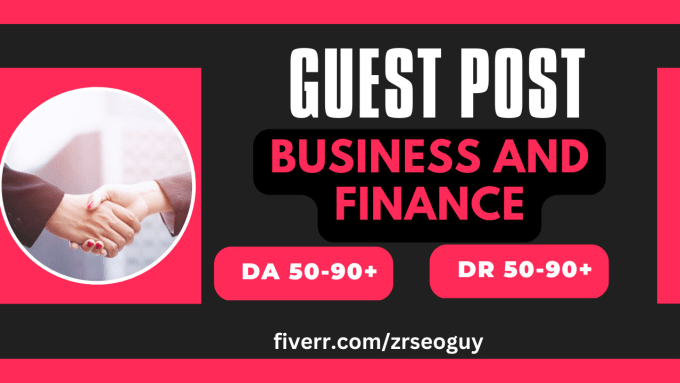 Gig Preview - Advance business guest post finance guest post, authority dofollow backlinks