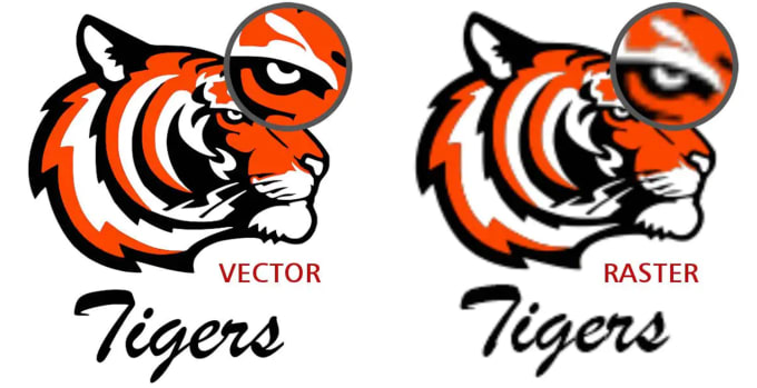 Gig Preview - Convert raster sketch to vector logo tracing manual vector