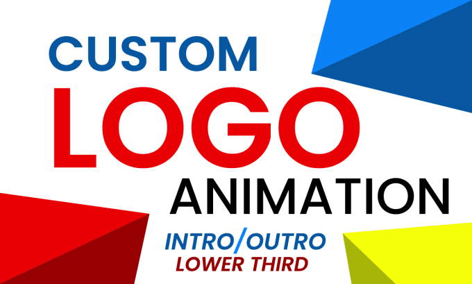 Gig Preview - Do custom logo animation