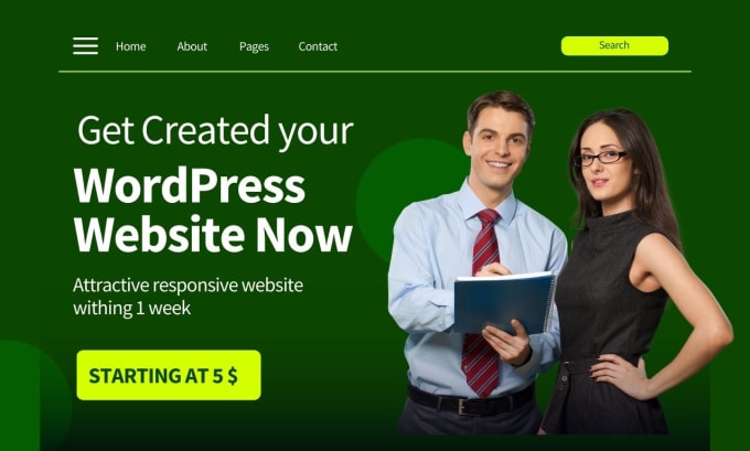 Gig Preview - Do a business ecommerce wordpress website for you