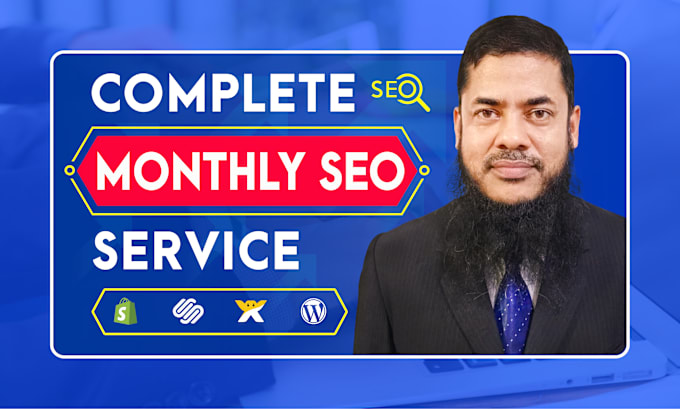 Gig Preview - Do complete monthly SEO services