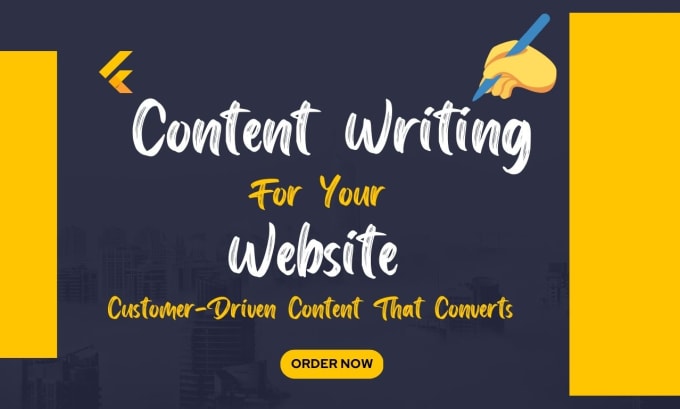 Gig Preview - Do website content writing