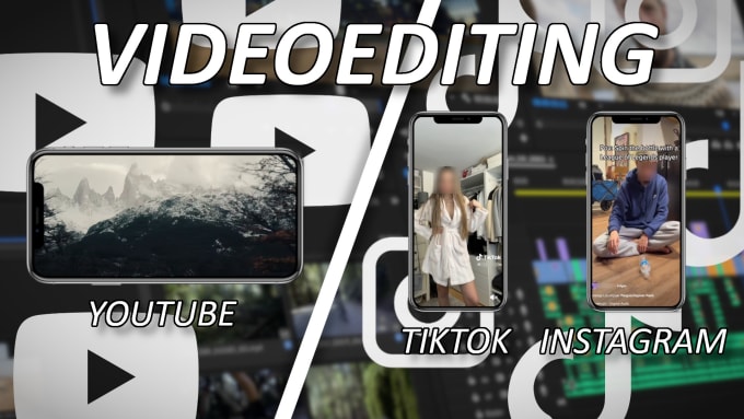 Bestseller - cut your videos for youtube instagram tiktok etc