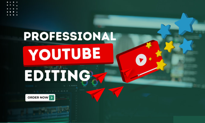 Gig Preview - Your professional video editor for youtube and videos cutter