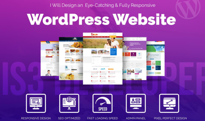 Gig Preview - Customize, redesign, clone or revamp the wordpress website using elementor pro