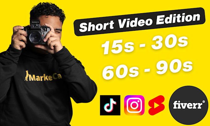 Gig Preview - Edit your short, tiktok or reel videos