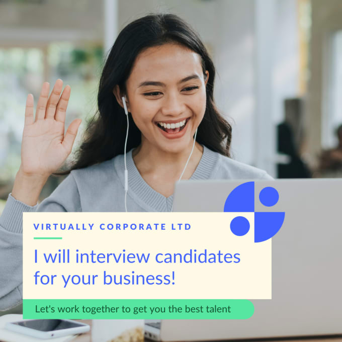 Gig Preview - Conduct job interview for your business